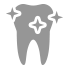 cartoon sparkling tooth