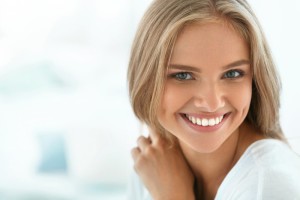 Beautiful smiling woman